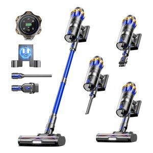 JELLYPIG X100 Cordless Vacuum Cleaner - Blue and Black